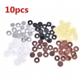 10pcs/Set ABS Hinged Plastic Screw Cover Fold Caps For Car Home Furniture Decoration 6Colors Hinged 3 4mm Screw Cover Caps|Nuts