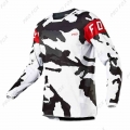 Summer Downhill camouflage breathable PRO FOX mountain bike cycling jersey Off road mountain bike For Men|Cycling Jerseys| - O