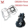 zongshen CBS250 CBS300 300cc engine gasket motorcycle bike cylinder gasket 74mm ZS174MM 250cc 70mm XGJ300R|Cyl. Head & Valv