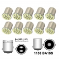 10 Pieces Ba15s 11156 Led Bulb Bay15d 1157 Turn Signal Lights 12v 22 Smd 7500k White Car Tail Brake Reverse Back Parking Lamps -