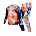 360 Divizion Gear Set Delicate Fox Motocross Racing Jersey Pants Combo Motorbike Scooter Kits Motorcycle Orange Suit Mens|Combin