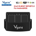 Vgate iCar3 ELM327 wifi For Android/IOS ODB2 Car Diagnostic Scanner wireless ELM 327 V2.1 OBD OBD2 Code Reader Auto Scan Tool|Co