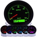 85mm Gps Speedometer For Motorcycle Marine Boat 7 Color Backlight 30~ 200 Km/h Boat Car Truck Speed Gauge Meter With Gps Antenna