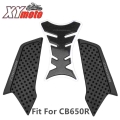 Motorcycle Tank Pad Sticker For Honda Cb650r Cb 650r 2019 2020 Oil Tank Protector Anti Slip Tank Grips Stickers 19-20 Decals - D