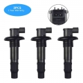 3pcs Ignition Coil Stick For Sea-doo Seadoo Rxp Gtx Rxt Gtr 130 155 185 215 255 260 420664020 296000307 290664020 - Spark Plugs