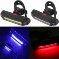 LED Multi Mode Bicycle Front Rear Light Bike Light Flashlight USB Charging Night Cycling Safety Warning Lamp Bike Accessories|Bi