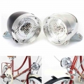 Retro Vintage Bicycle 3LED Front Light Fashion 1Pcs Retro Vintage Bicycle 3LED Front Light Headlight Safety Warning Night Light|