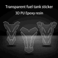 3d Motorcycle Accessories Gas Fuel Transparent Tank Pad Sticker Decals Motorbike Protector Racing For Yamaha Suzuki Honda Ktm -