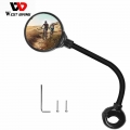 WEST BIKING Bike Rearview Mirror Road Mountain Bicycle Handlebar Wide Angle Rear View Mirror Motocycle Cycling Accessories 1pcs|