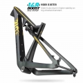 2022 LEXON RIOT Mountain Bicycle Frame XC Frames Carbon Mountain Bike Full Suspension 29 Boost frame Rockshox Dnm shock|Bicycle