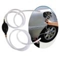 Gasoline Siphone Hose Hand Siphon Pump Petrol Water Oil Liquid Fuel Transfer Easy Use|Oil Suction Pump| - ebikpro.com