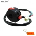 XLJOY 8 Wire ATV Kill Light Start Switch For Chinese 50cc 70cc 90cc 110cc ATV Quad Kazuma Taotao Coolster|Motorcycle Switches|