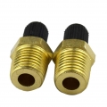 Pair 1/4 Npt Nickel Plated Brass Air Compressor Tank Fill Valve Schrader Rustless And Sturdy - Valves & Parts - ebikpro