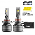 2pcs H4 Led H7 100w 30000lm Canbus H1 H8 H9 H11 Led 9005 Hb3 9006 Hb4 Car Led Light Headlight Turbo Fog Lamp 6000k 12v - Car Hea