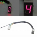 1PC NEW Universal 5 gears Motorcycle LED Digital Gear Indicator Motorcycle Display Shift Lever Sensor|Instruments| -