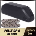 Battery box Battery Case Polly Down Tube Downtube E bike Electric bike 10S 6P 7P 13S 14S 5P Nickle strips 18650 cells|Electric B