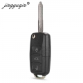 jingyuqin HU49 Blade Car Key Shell For VW Volkswagen Golf Santana Jetta 3 Buttons Flip Keys Case Fob Replacement|Car Key| - Of