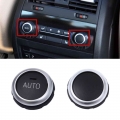 Rear Air Conditioning Temperature Adjustment Heat Control Switch Ac Rotary Knob For Bmw 5 6 7 Series F10 F06 F12 F07 F01 F02