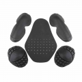 4/5Pcs Motorcycle Removable Riding Shoulder Elbow Back Protector Pad Set Built in Motorcycle Racing Guard Motorcycle Accessories