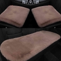 Plush imitation rabbit fur car seat cover car interior cover car front and rear cushion 5 seat protection cushion car Accessorie