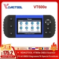 VDIAGTOOL VT600e OBD2 Scanner Car Diagnostic VT600 Code Read Engine ABS SRS EPB Oil Service Reset Injector Coding |