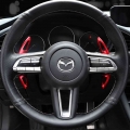 Car Steering Wheel DSG Shift Paddle Extend Shifter Stickers For Mazda 3 2019 CX30 MX30 2020 2021 CX 30 MX 30 e SKYACTIV G Turbo