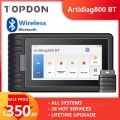 Topdon Artidiag800 Bt Car Diagnostic Tool Automotive Obd2 Scanner Diagnost Tools All System Auto Scan Tools Oil Immo Code Reader