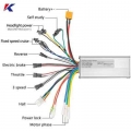 Bicicleta Electric Brushless Controller 30a 36v 48v 500w Electric Scooter Blcd Controller For Scooter Bicycle Accessories - Elec