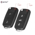 Flip Fob Remote Folding Key Shell Volkswagen Vw Golf Mk6 Kd - ebikpro.com