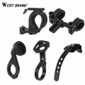 WEST BIKING 4 In 1 Bicycle Light Bracket Mount MTB Bike Computer Mount Bracket Smart Sensor Bike Light Stand Bicycle Accessories