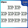 10pcs Car Door Window Lifter Clips Rail Sliding Replacements For Bmw E36 Z3 Z4 5 7 Car Front Window Regulator Car Accessories