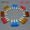 Shhworldsea 5pcs 3 Pins Automotive Car Fuse Auto Fuse For Ford For Focus Mondeo For Dodge For Jeep 5a 7.5a 10a 15a