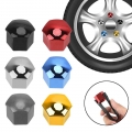 21mm Protection Caps Anti Rust Auto Hub Screw Cover Bolt Rim 20 PCS Dust Proof Universal Car Wheel Nut Caps|Nuts & Bolts|