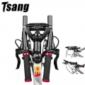 Mtb Bicycle Folding Handlebars Aluminum Alloy Folding Bicycle Handlebar Stem Outdoor Cycling Rest Handlebar Mountain Bike Parts