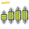 1x Festoon 31mm 36mm 39mm 41mm C5w C10w Led Bulb Canbus No Error Car Interior Reading Led Light License Plate Lamps 3014 Smd - S