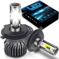 Mini Canbus H4 H7 H1 LED Headlight Bulbs 16000LM 72W 9012 H11 9005 9006 HB4 5202 Car Fog Light H8 H9 3000K 4300K 6000K 8000K|Car