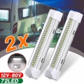 12v 72 Led Vehicle Interior Strip Lights On/off Switch Bar Car Van Caravan Boat Truck Trailer Lamp For Outdoor Camping Home - Si