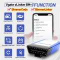 Vgate Vlinker Bm+ Elm327 V2.2 Bt 4.0 Wifi For Bmw Scanner Obd 2 Obd2 Car Diagnostic Auto Tool Elm 327 Odb2 Bimmercode - Code Rea