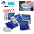 100pcs(1Pc=4L) Auto Solid Cleaner Compact Effervescent Tablets Car Windshield Wiper Glass Washer Window Repair Car Accessories|W