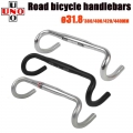 Uno Bike Handlebar Bar Road Bicycle Handle Racing Bicycle Bent Handlebar 31.8mm 380/400/420/440mm Ultralight Bicycle Part - Bicy