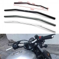 22mm Universal Retro Motorcycle Steering Wheel Handlebar Motocross Vintage Handle Bars For Scooter Chopper Cafe Racer Pit Bike -