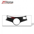 For Honda CBR600 CBR 600 F4 F4i 99 07 06 Carbon Fiber 3D Triple Tree Decal Pad Top Clamp Upper Front End Cover Sticker Protector