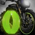 10" 12" 14" 18" Motorcycle Sticker Moto Strips Reflective Wheel Rim For Motorbike Scooter - Decals & Sti