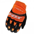 Pawtector Black/Orange Gloves Motorbike Motocross MX ATV MTB Dirt Bike Racing Gloves|Gloves| - Ebikpro.com