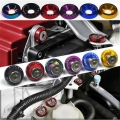 Universal 10PCS M6 Car Styling Modification JDM Sticker Stickers Password Fender Washer License Plate Bolts Auto Accessories|Nut