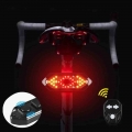 Bike Tail Light Turn Signals Wireless Remote Control Mountain Bike Tailight Waterproof Bicycle Flashing Headlight|Bicycle Light|