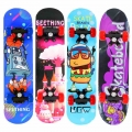 24inch Kids Children Cartoon Skateboard Maple Wood Double Rocker Deck Skate Board Four Wheels Longboard Skateboard 60*15cm Deck|