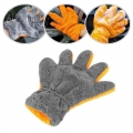 Car Wash Mitt Microfiber Automobile Cleaning Tools Gloves Vehicle Soft Plush Double Sided Brush Auto Scrub Clean Accessori|Spong