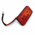 48 60V Electric tricycle turn signal rear tail lamp 3W reversing Warning Lights trailer traffic vehicle brake Taillight|Truck Li