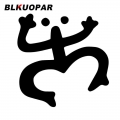 BLKUOPAR for Coqui Puerto Rico Taino Car Stickers Personality Sunscreen Decals Occlusion Scratch Vinyl Refrigerator Car Styling